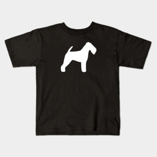 Welsh Terrier Silhouette Kids T-Shirt